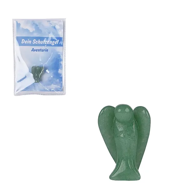 Guardian Angel Aventurine, 02.5cm (mini-mini), with info card in pouch | Marco Schreier