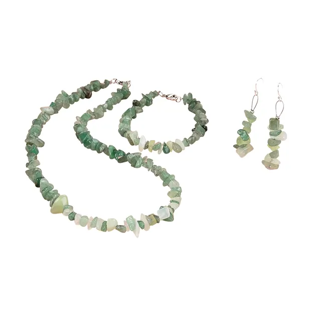 Schmuck-Kreativset Aventurin & Serpentin (Anti-Stress) | Marco Schreier