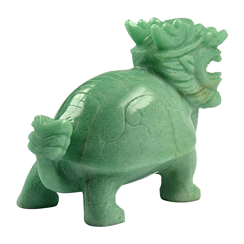 Tortue dragon Aventurine, 08,5cm | Marco Schreier