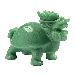 1003170501 Tortue dragon Aventurine, 08,5cm | Marco Schreier