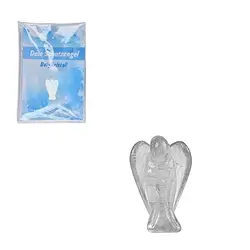 1003500714 Cristallo di rocca Angelo custode, 02,5 cm (mini mini), in astuccio con inserto | Marco Schreier