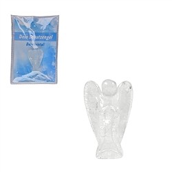 1003500715 Schutzengel Bergkristall, 03,5cm (mini), in Pouch mit Beileger | Marco Schreier