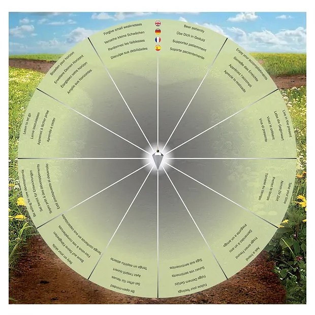 Péndulo de cristal de roca "Iluminación | Marco Schreier