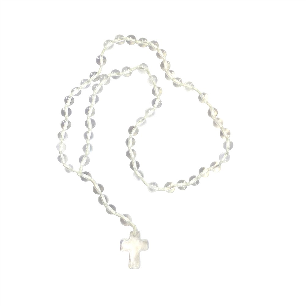 Cristallo di rocca del rosario in astuccio con inserto | Marco Schreier