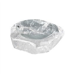 1003503501 Rock Crystal bowl, 8.0 x 6.5 (small) | wholesaler gems, healing stones &amp; jewelry