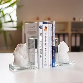 Buchstützen Quarzstufen, 14 x 12cm | Großhandel Edelsteine, Heilsteine & Schmuck