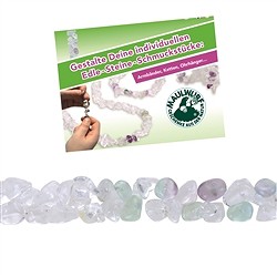 1003504201 Set de création de bijoux Cristal de roche & Fluorite (concentration) | Marco Schreier