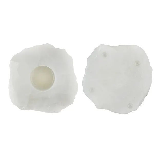 Teelicht Platte Bergkristall | Mineralienhandel Edelsteine, Heilsteine & Schmuck