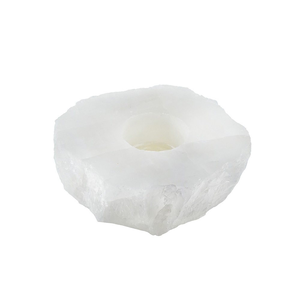 Piastre per tealight in Cristallo di rocca | grossista gemme e pietre curative