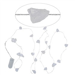 1003505066 Guirlande lumineuse en cristal Cristal de roche | Marco Schreier