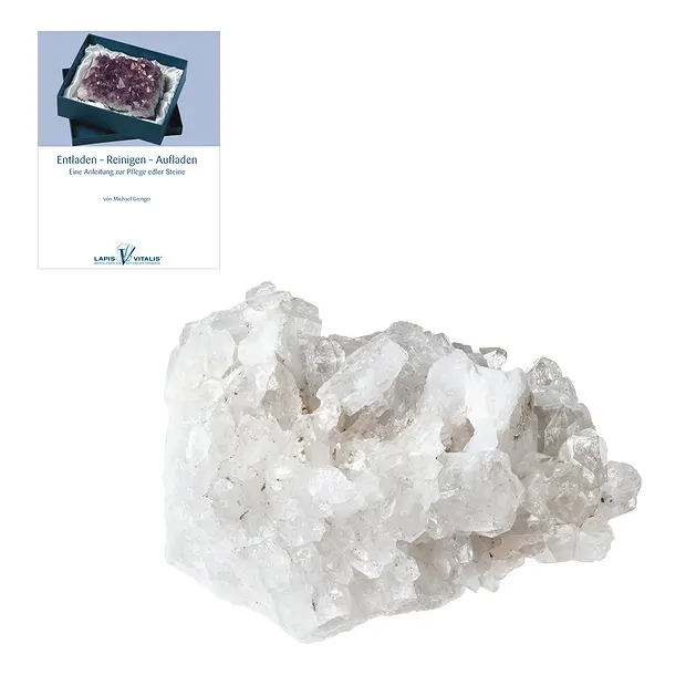 Rock Crystal charging station with accompanying booklet | Marco Schreier