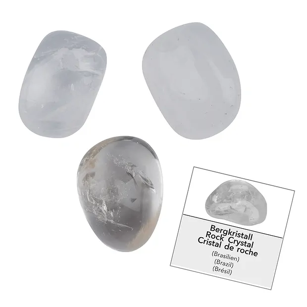 Nachfüllpack Bergkristall (24 St./VE) | Edelsteine, Heilsteine & Schmuck-Handel