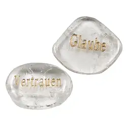 1003570601 Pietra per la realizzazione dei desideri "Fede & Fiducia", Cristallo di rocca | Marco Schreier