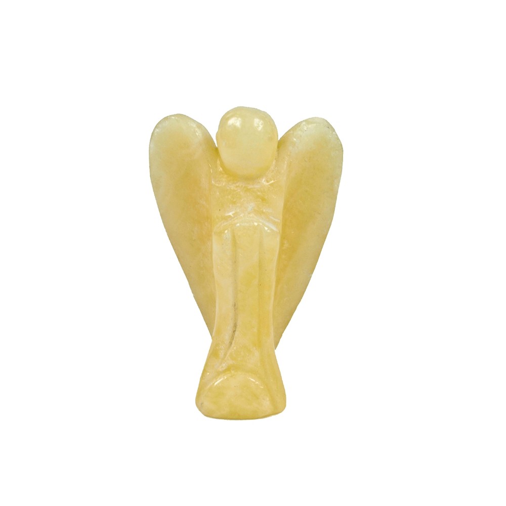 Angelo custode (arancione), 03,5 cm, con scheda informativa in custodia | Marco Schreier