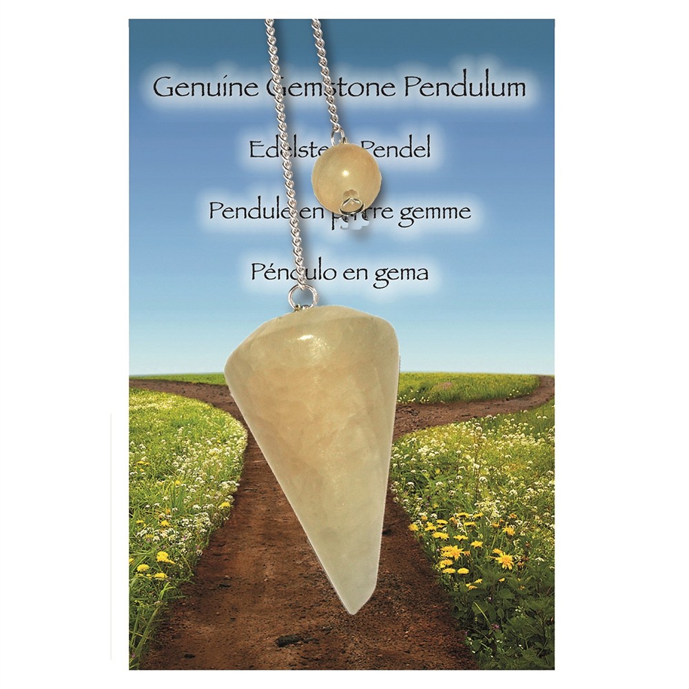 Pendule Calcite (orange) "Force d'action | Marco Schreier