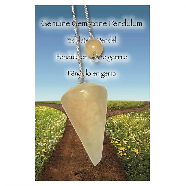 Pendule Calcite (orange) "Force d'action | Marco Schreier