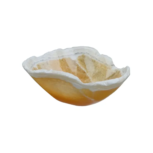Ciotola di Calcite (arancione), 09 x 06 cm | grossista gemme e pietre curative