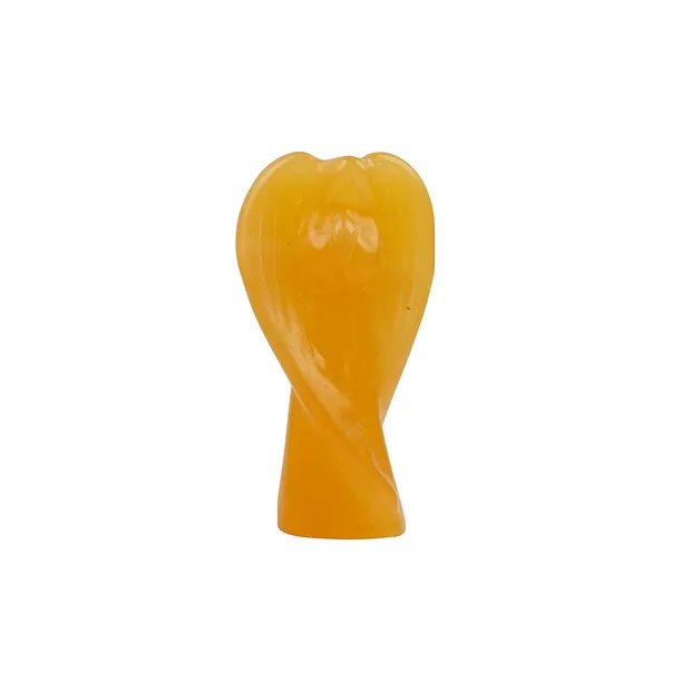 Calcita naranja ángel corazón, 5,0 - 6,0cm | Marco Schreier