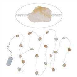 1005305066 Guirlande lumineuse en cristal Citrin (chauffée) | Marco Schreier