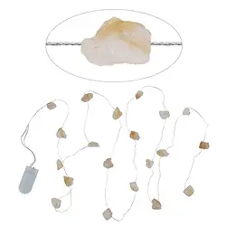 1005305066 Kristall-Lichterkette Citrin (gebr.) | Schreier Edelsteine, Heilsteine & Schmuck