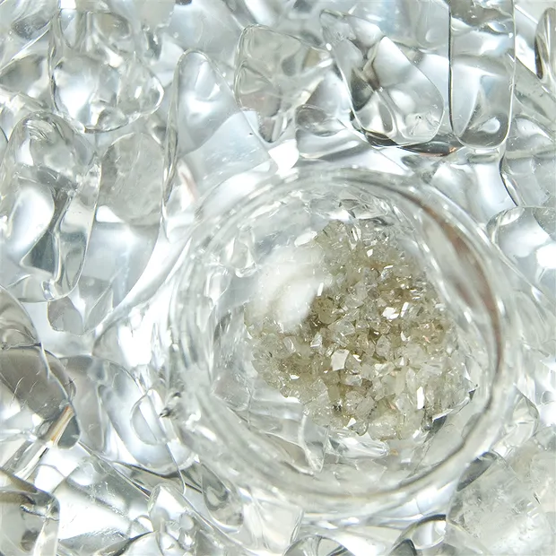 VitaJuwel "Diamante (Cristal de roca con trocitos de diamante) | Marco Schreier