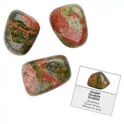 1006940061 Recharge Pierres roulées et autocollants Unakite (24 pcs/UC) | Marco Schreier