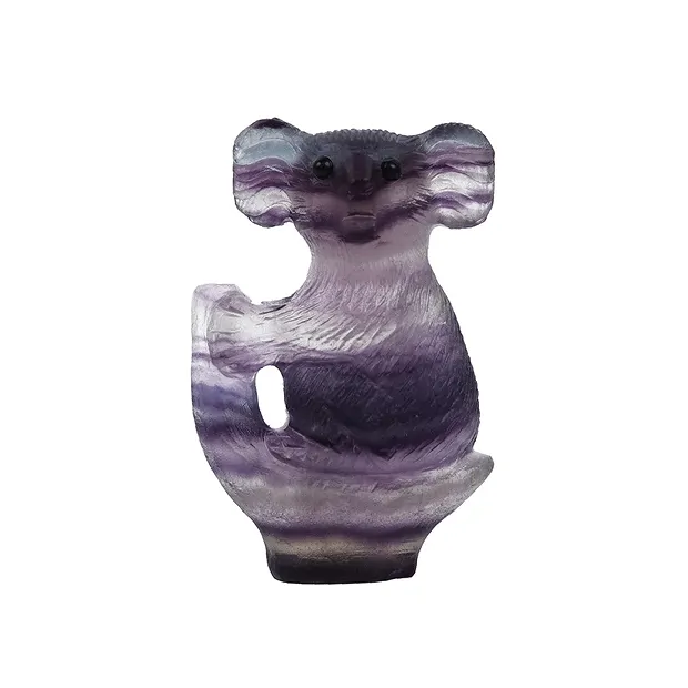 Koala fluorite (matt), 4.0cm | wholesale supplier gems, healing stones & jewelry