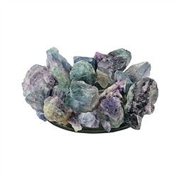 1007205007 Teelicht Fluorit Regenbogen | Mineralien-Handel Edelsteine, Heilsteine & Schmuck