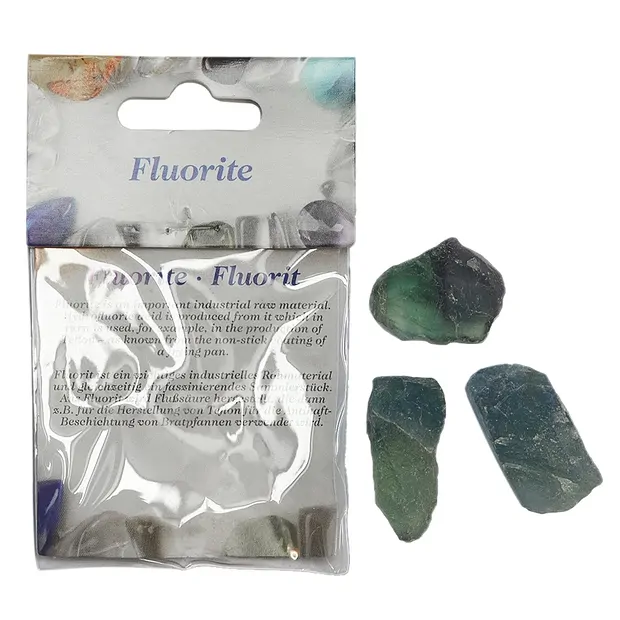 Fluorit Rohsteine (Klein-Packung) | Großhändler Edelsteine, Heilsteine & Schmuck