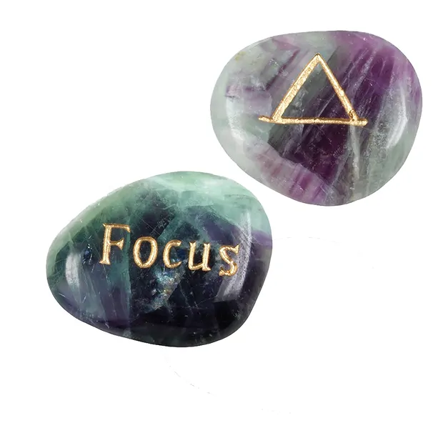 Wunscherfüllungs-Stein "Focus", Fluorit | GH Edelsteine, Heilsteine & Schmuck