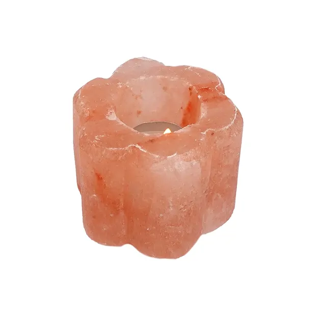 Luce di sale "Fiore", 0,7 kg | gemme, pietre curative e gioielli all'ingrosso