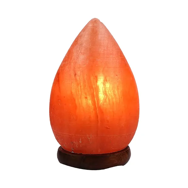 Salzlampe "Tropfen", 19cm | Schreier Großhandel Edelsteine, Heilsteine & Schmuck