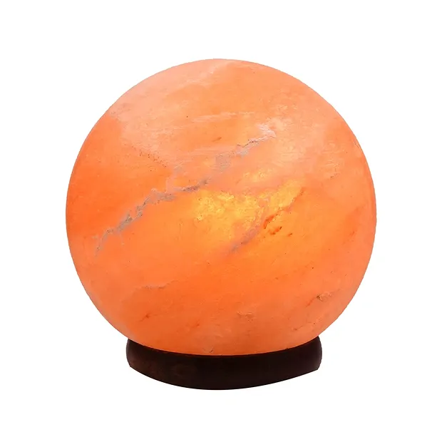 Lampada di sale "Ball", 15 cm | gemme, pietre curative e gioielli all'ingrosso