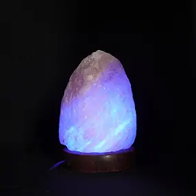 Salt lamp "Rock", 11cm, USB plug, color-changing | Marco Schreier