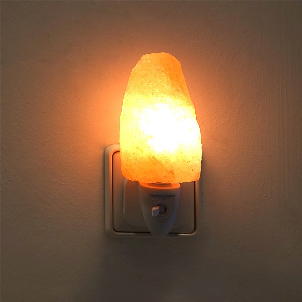 Lampe de sel "Rocher" veilleuse, 13cm / 0,34kg, prise électrique | Marco Schreier