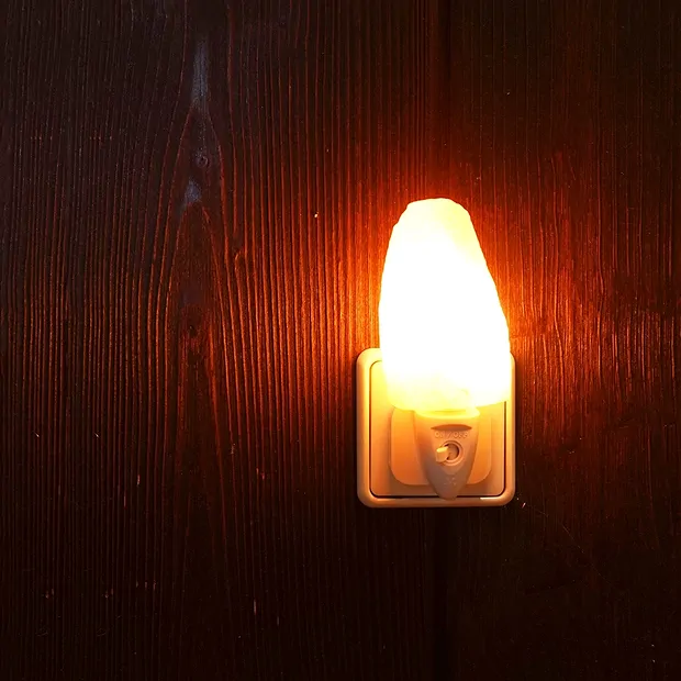 Salt lamp "Rock" night light, 13cm / 0.34kg, plug | Marco Schreier