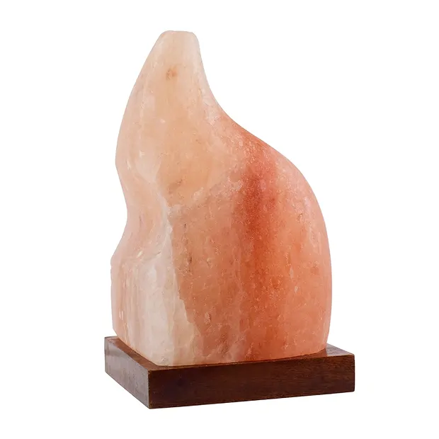 Lámpara de sal "Flame", 22cm | piedras preciosas, piedras curativas y joyería