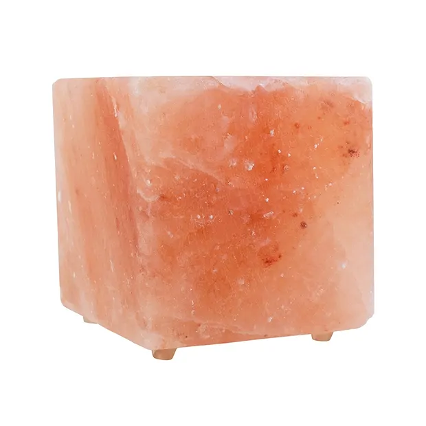Salt lamp "cube/cube", 13cm | Schreier wholesale; gems, healing stones & jewelry