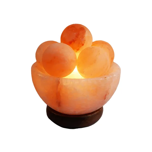 Lámpara de sal "Bolas de fuego", 14cm | Marco Schreier