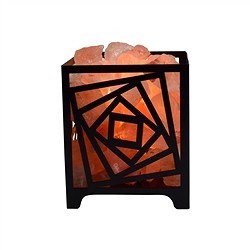 1008405136 Cestino in metallo per lampada di sale "Squares" 15cm/2,6kg | Marco Schreier