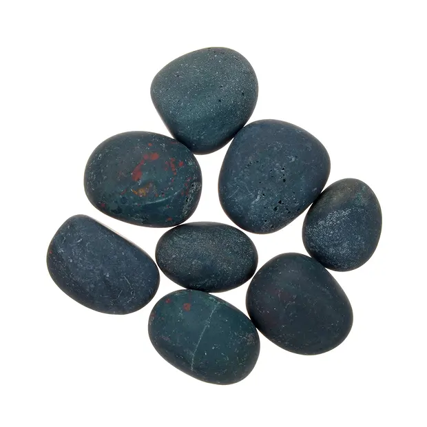 Water Stones Heliotrope (Bloodstone) in metal gift box | Marco Schreier