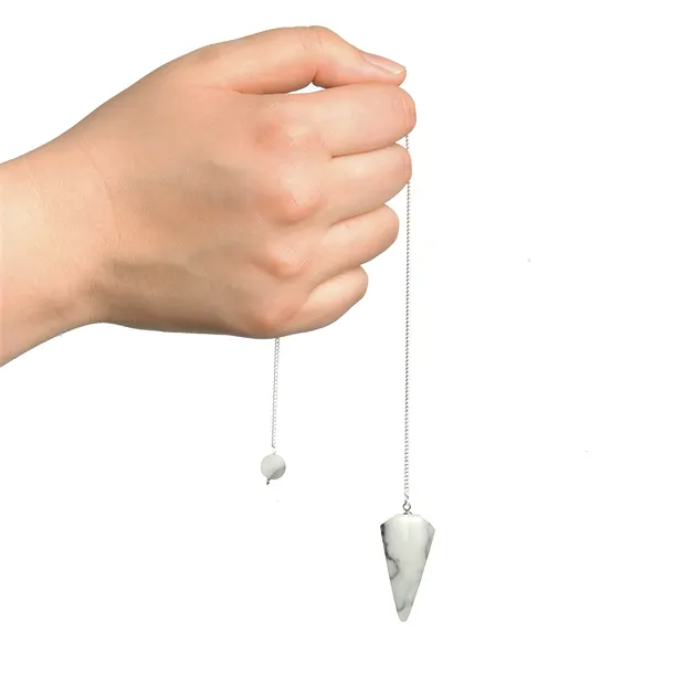 Magnesite "Relaxation" pendulum | wholesaler gems, healing stones & jewelry