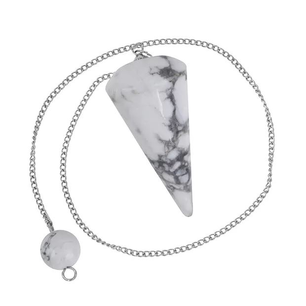 Magnesite "Relaxation" pendulum | wholesaler gems, healing stones & jewelry