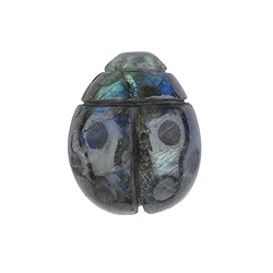 1010303775 Incisione scarabeo fortunato, labradorite, 3,2 cm | Marco Schreier