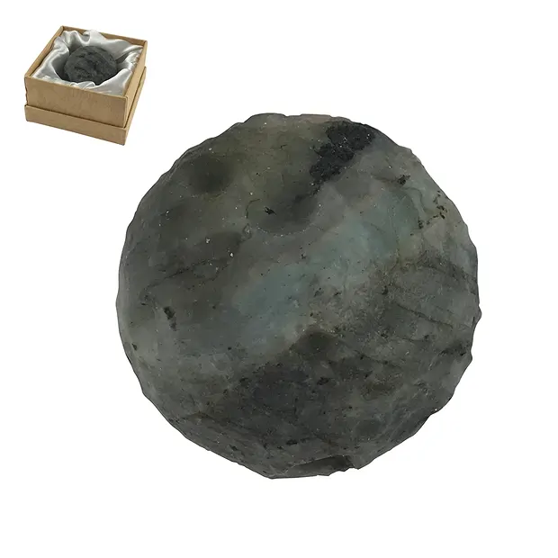 Lune labradorite, 4,0cm, boîte cadeau | Marco Schreier