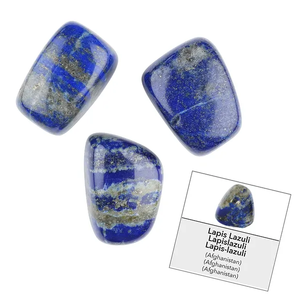 Refill pack of Tumbled Stones and Lapis Lazuli stickers (24 pcs./ PU) | Marco Schreier