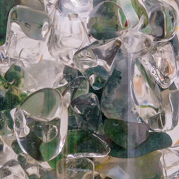 VitaJuwel ViA Modulo "Ora del tè (Agata muschiata, Cristallo di rocca) | Marco Schreier