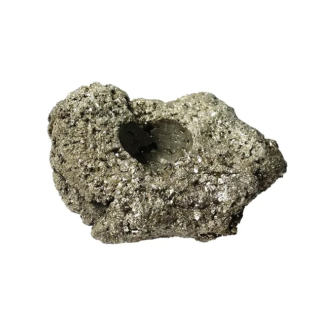 Teelicht Pyrit, roh | Marco Schreier Großhandel Edelsteine, Heilsteine & Schmuck