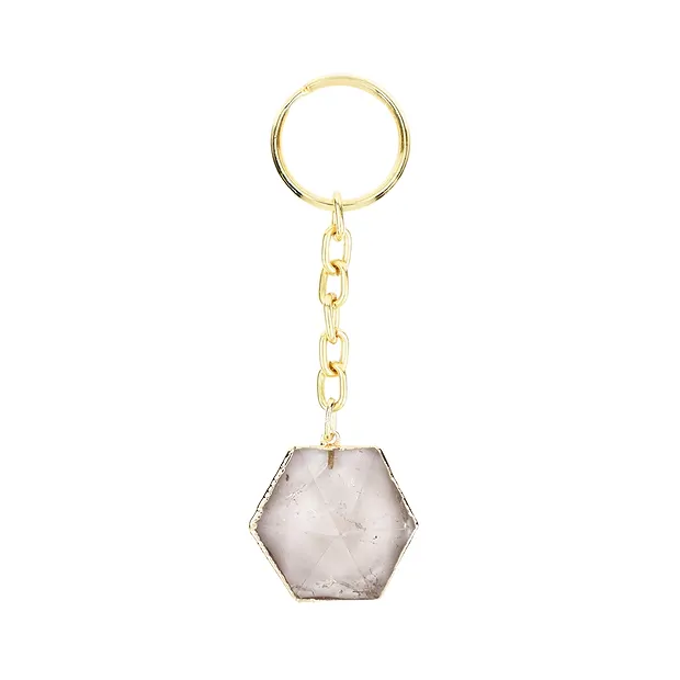Porte-clés avec pointe de Quartz fumé | Marco Schreier