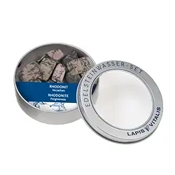 1013106206 Pietre d'acqua di Rodonite in confezione regalo di metallo | Marco Schreier